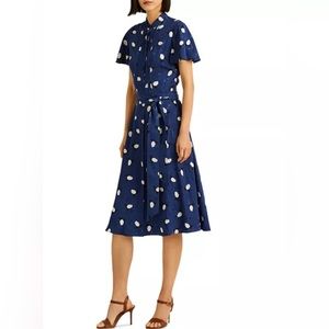 Lauren Ralph Lauren- Women’s Floral Jacquard Midi Dress - Size 14W